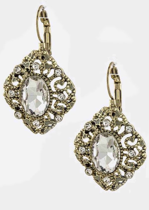Antique Gold Earrings | Aeyr Apparel