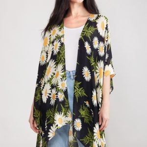 Daisy Print Kimono | AeyrApparel.com