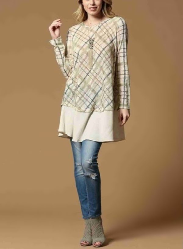 Melissa Long Sleeve Tunic | AeyrApparel.com