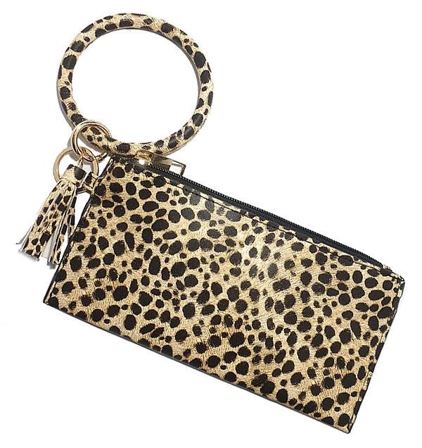 Leopard Wrist Wallet | AeyrApparel.com