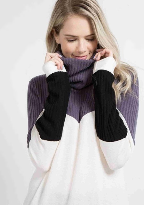 Chelsea Color Block Sweater | AeyrApparel.com